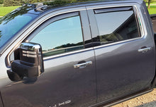 Load image into Gallery viewer, EGR 2020 Chevy 2500/3500 HD Double Cab In-Channel Window Visors - Dark Smoke
