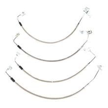 Load image into Gallery viewer, Rugged Ridge Brake Hose Kit Braided Stainless 07-18 Jeep Wrangler
