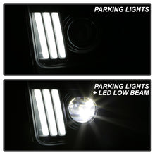 Load image into Gallery viewer, Spyder Ford Mustang 05-08 V2 High-Power LED Headlights - Black PRO-YD-FM05AP-BK

