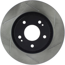 Load image into Gallery viewer, StopTech Power Slot 09-10 Lancer Ralliart Slotted Left Front Rotor
