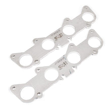 Load image into Gallery viewer, Stainless Works Ford 5.2L/5.0L Coyote Round Port Header 304SS Exhaust Flanges 1-3/4in Primaries
