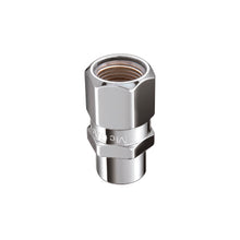 Load image into Gallery viewer, McGard Hex Lug Nut (Drag Racing Short Shank) M12X1.5 / 13/16 Hex / 1.6in. Length (4-Pack) - Chrome
