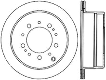 Load image into Gallery viewer, StopTech 98-07 Toyota Land Cruiser Rear Left Slotted Sport Cryo Brake Rotor
