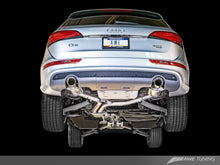 Load image into Gallery viewer, AWE Tuning Audi 8R Q5 3.0T Touring Edition Exhaust Dual Outlet Chrome Silver Tips
