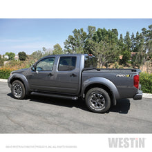 Load image into Gallery viewer, Westin SG6 Black Aluminum Running Boards 74.25in
