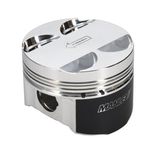Load image into Gallery viewer, Manley 03-06 Evo 8/9 (7 Bolt 4G63T) 85mm STD Bore 9.0:1 Dish Pistons w/ Rings
