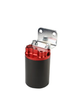 Load image into Gallery viewer, Aeromotive Canister Fuel Filter - 3/8 NPT/100-Micron (Red Housing w/Black Sleeve)
