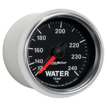 Load image into Gallery viewer, Autometer GS 52mm 120-240 Deg F Mechanical Water Temperature Gauge
