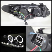 Load image into Gallery viewer, Spyder Hyundai Elantra 07-10 Projector Headlights LED Halo DRL Blk PRO-YD-HYELAN07-DRL-BK
