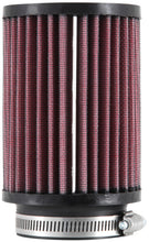 Load image into Gallery viewer, K&amp;N Universal Rubber Filter 2.5in Flange ID x 3.5in OD x 5in Height

