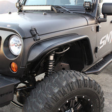Load image into Gallery viewer, Westin/Snyper 07-17 Jeep Wrangler Tube Fenders - Front - Textured Black
