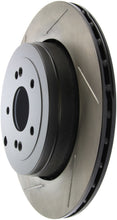Load image into Gallery viewer, StopTech Power Slot 10 Hyundai Genesis Coupe Track Rear Right Slotted Rotor
