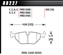 Load image into Gallery viewer, Hawk 92-95 BMW 325is DTC-50 Race Rear Brake Pads
