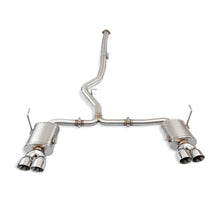 Load image into Gallery viewer, Mishimoto 2015 Subaru WRX 3in Stainless Steel Cat-Back Exhaust
