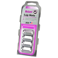 Load image into Gallery viewer, McGard Hex Lug Nut (Cone Seat) 7/16-20 / 13/16 Hex / 1.5in. Length (4-Pack) - Chrome
