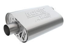Load image into Gallery viewer, Borla CrateMuffler Big Block Mopar 383/413/426/440 2.5in Offset/Center 14inx4.35inx9in Oval Muffler
